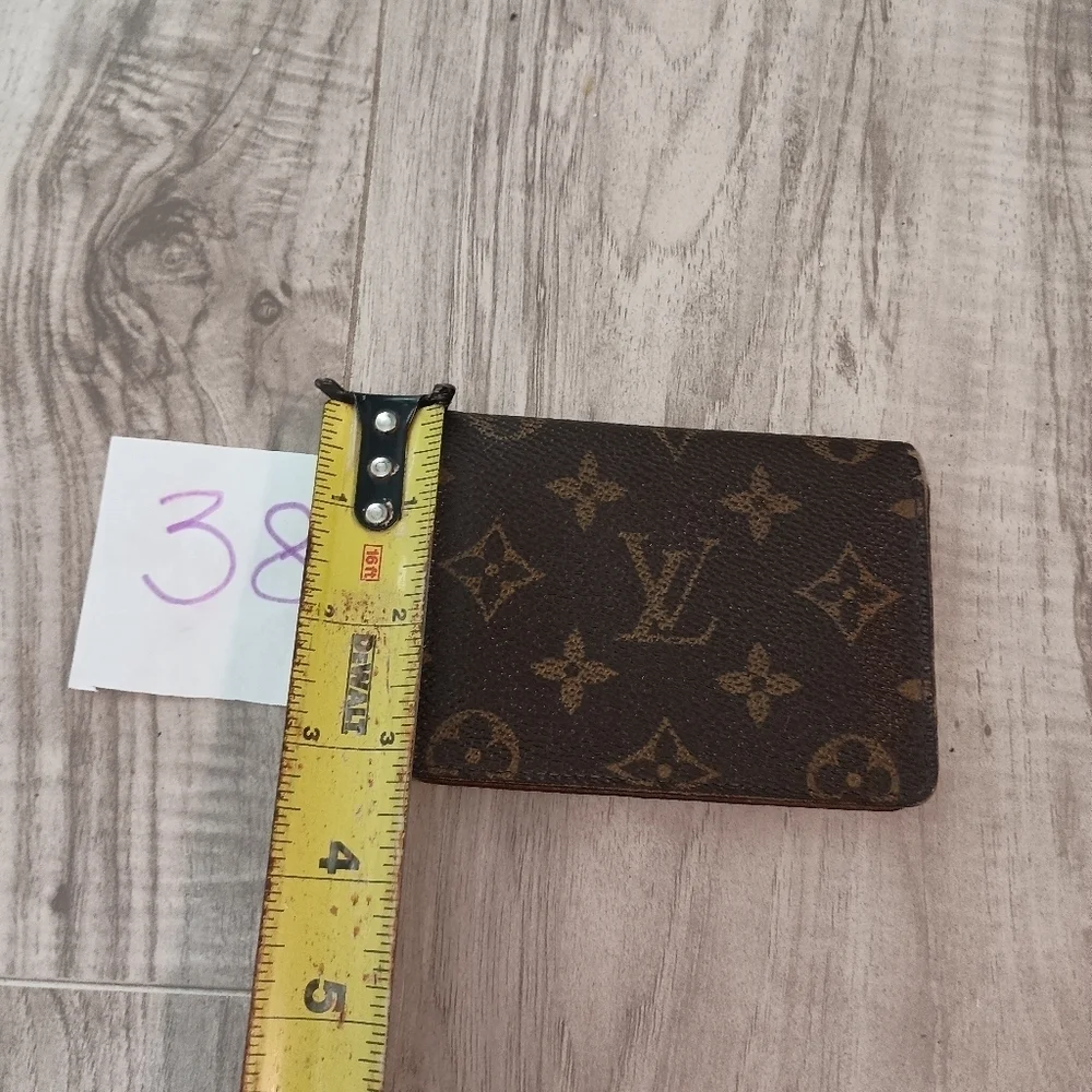 Louis Vuitton Monogram Sarah Long Wallet/ 2 Card Holder